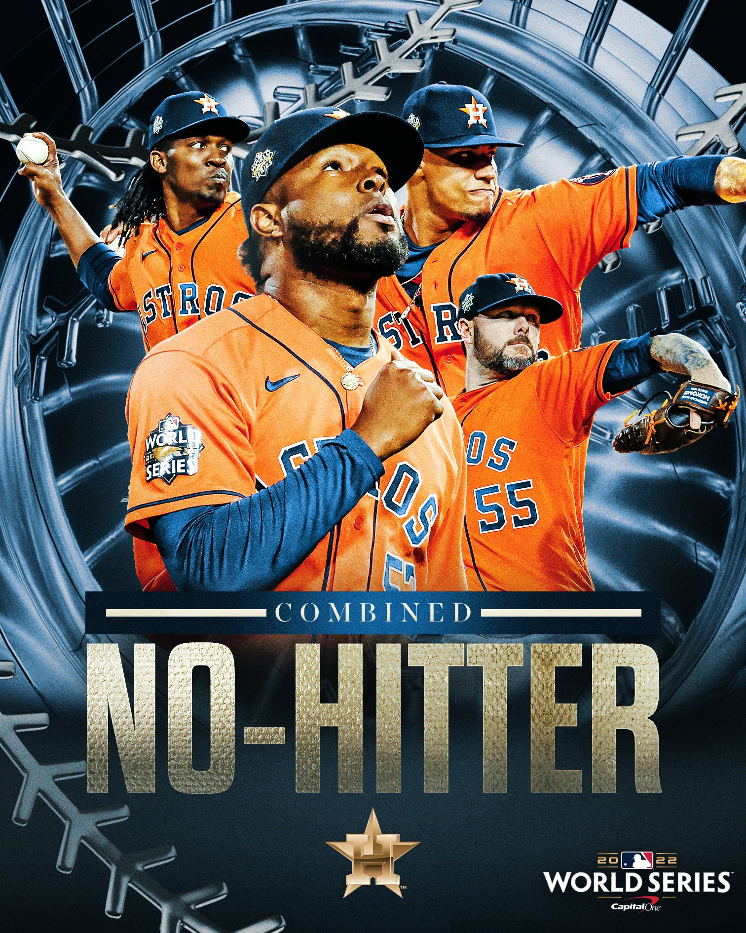 MLB on X: THE SECOND NO-HITTER IN #WORLDSERIES HISTORY. WOW