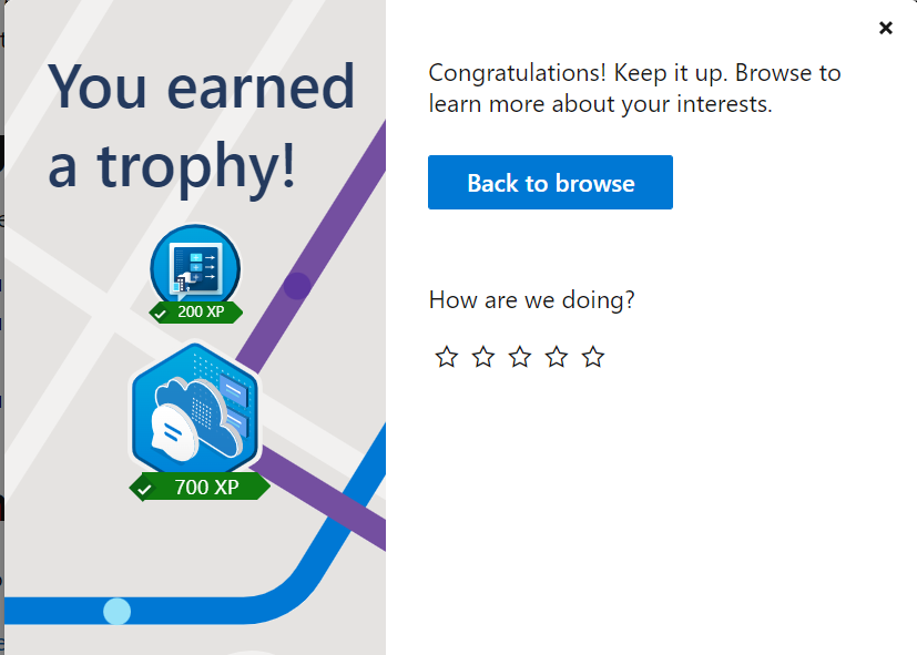 AnnaDyagileva1's tweet photo. 🥳Today I earned my "#Azure Fundamentals: Describe #AzureManagement and governance" badge! I’m so proud to be celebrating this achievement and hope this inspires you to start your own @MicrosoftLearn journey!

#MSLearnTrophy #MicrosoftAzure #MIEExpert #MIETrainer #MicrosoftEDU https://t.co/hLJWKES0a2
