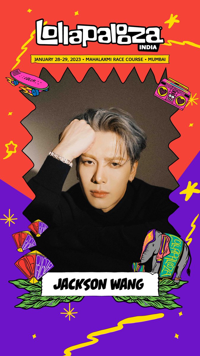 Finally. Im going to India. I promised. Been ages i wanted to go. #MAGICMAN Lollapalooza India 2023 #MAGICMAN is coming 💋 . January, 2023 Mahalaxmi Race Course, Mumbai, India . See you all there . @lollaindia #LollaIndia