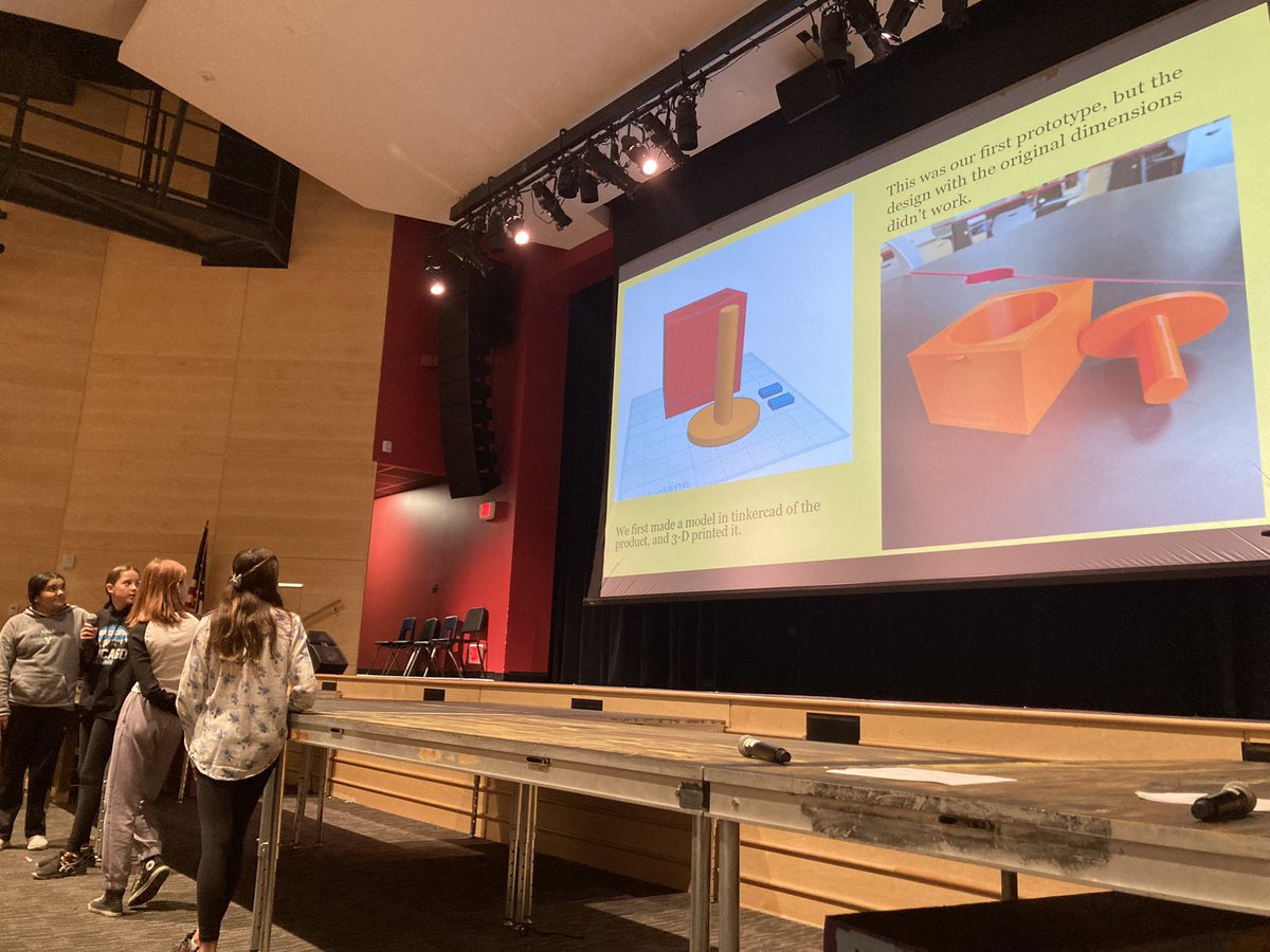 DavidGusitsch's tweet photo. #SaxeSharkTank is back! Congrats to our 2 teams of finalists, &amp; each student who participated! Great design thinking process and life skills wrapped into this experience at @SaxeMS! #SaxeInnovates #SaxeSTEM #SaxeScience 
1/2 https://t.co/CD1xjsxZcK