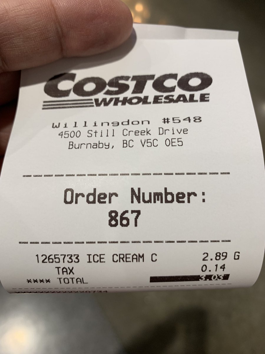 Did I have Costco ice cream as a pre dinner snack? YES

Was my order number 867? YES

When the counter woman yelled “867” did I yell back “5309”? YES

Did she stare at me w/ a mix of confusion &amp; annoyance? YES

Did I enjoy all this? YES

I’ll not be taking any further questions.