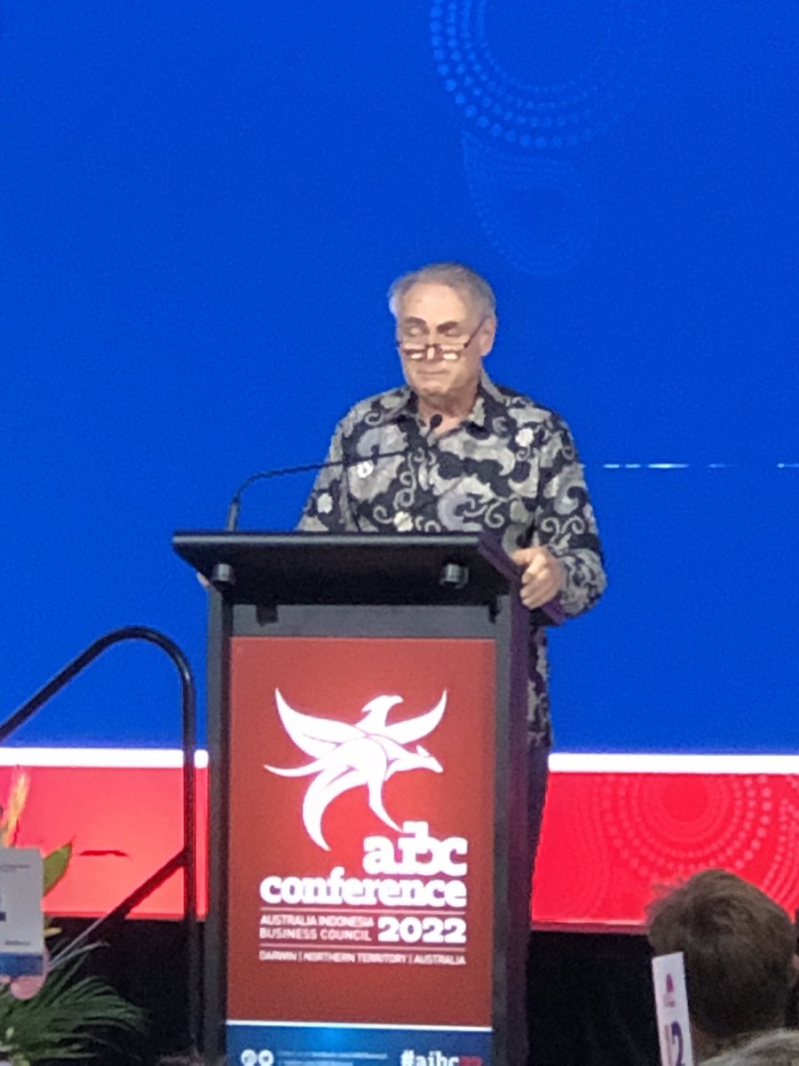 DFATNT's tweet photo. Minster Farrell kicking off #AIBC22 - looking forward to exploring opportunities to deepen 🇦🇺🇮🇩 relationship https://t.co/NuppAJLtm2