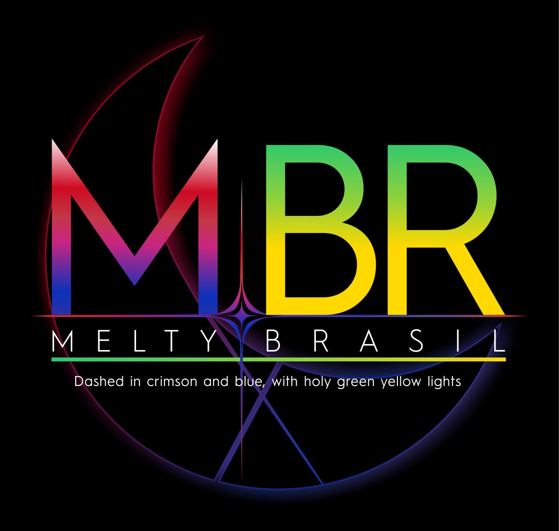 MeltyBrasil's tweet photo. A logo nova feita por meio do feedback da comunidade está pronta! Créditos ao @DesertMonkeyBA que fez um preço bastante especial apesar de todo o tempo e esforço dedicado. https://t.co/Eo9wprr3KQ