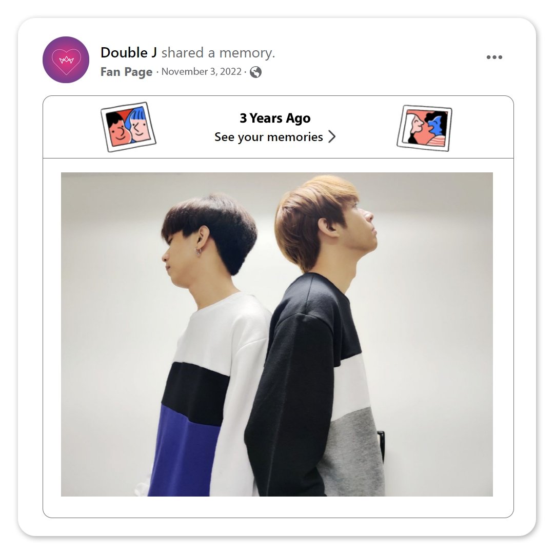joshtinarchive's tweet photo. Syempre, ang iconic back to back JJ photo na inakala nating lahat ay subunit na. Charot!

#JNJMemoriez https://t.co/JFuMjyLLq6