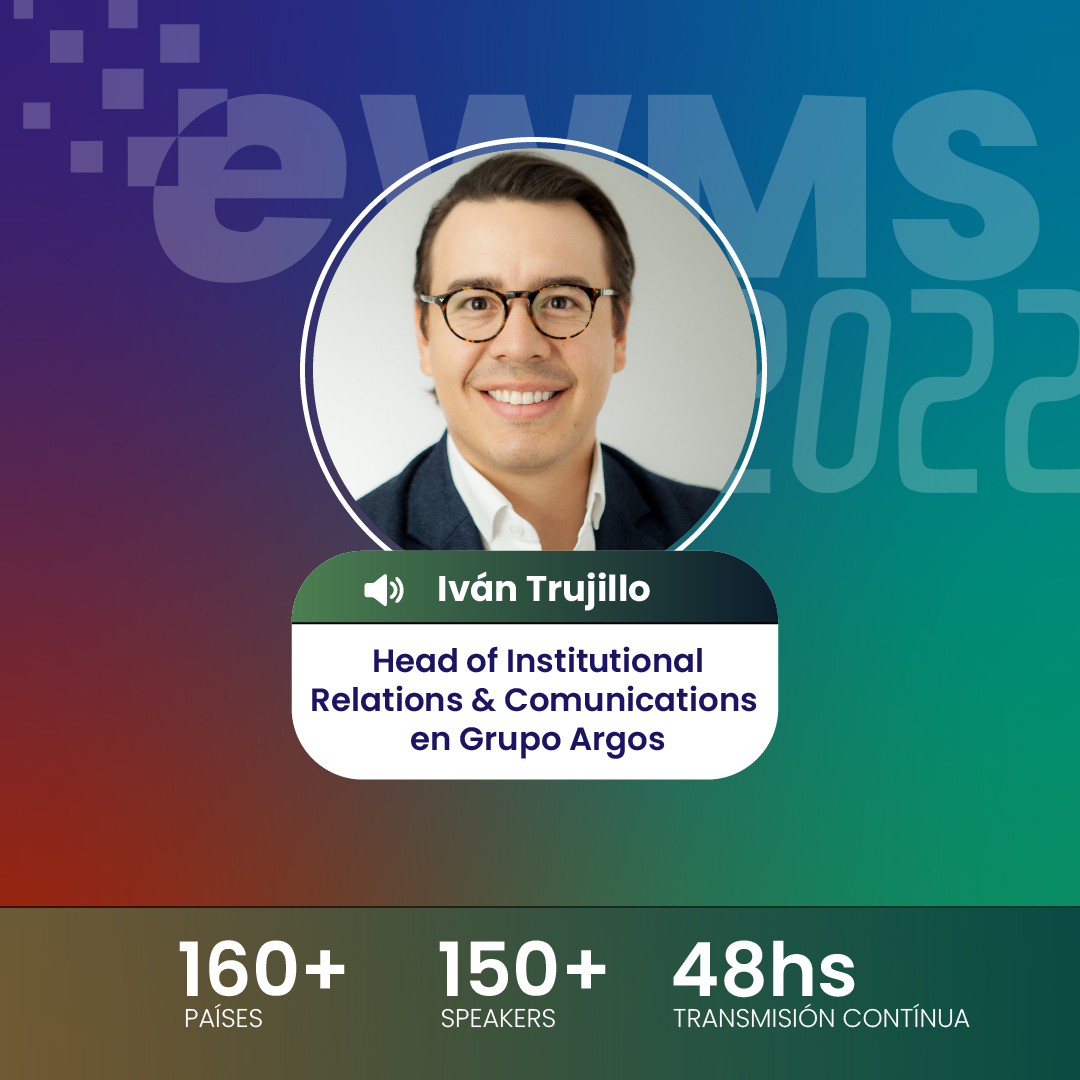 RevistaNeo's tweet photo. ¡VUELVE EL MAYOR EVENTO DE MARKETING ! 🌎 👏
IVÁN TRUJILLO Head Of Institutional Relatins & Communications - @Grupo_Argos en el e-World Marketing Summit 2022
Regístrate en: https://t.co/2jWnQLmwhs
#HazMarketing #eWMS2022 #ewms #Kotler
@E World Marketing Summit Español https://t.co/kAbfdHBHwQ