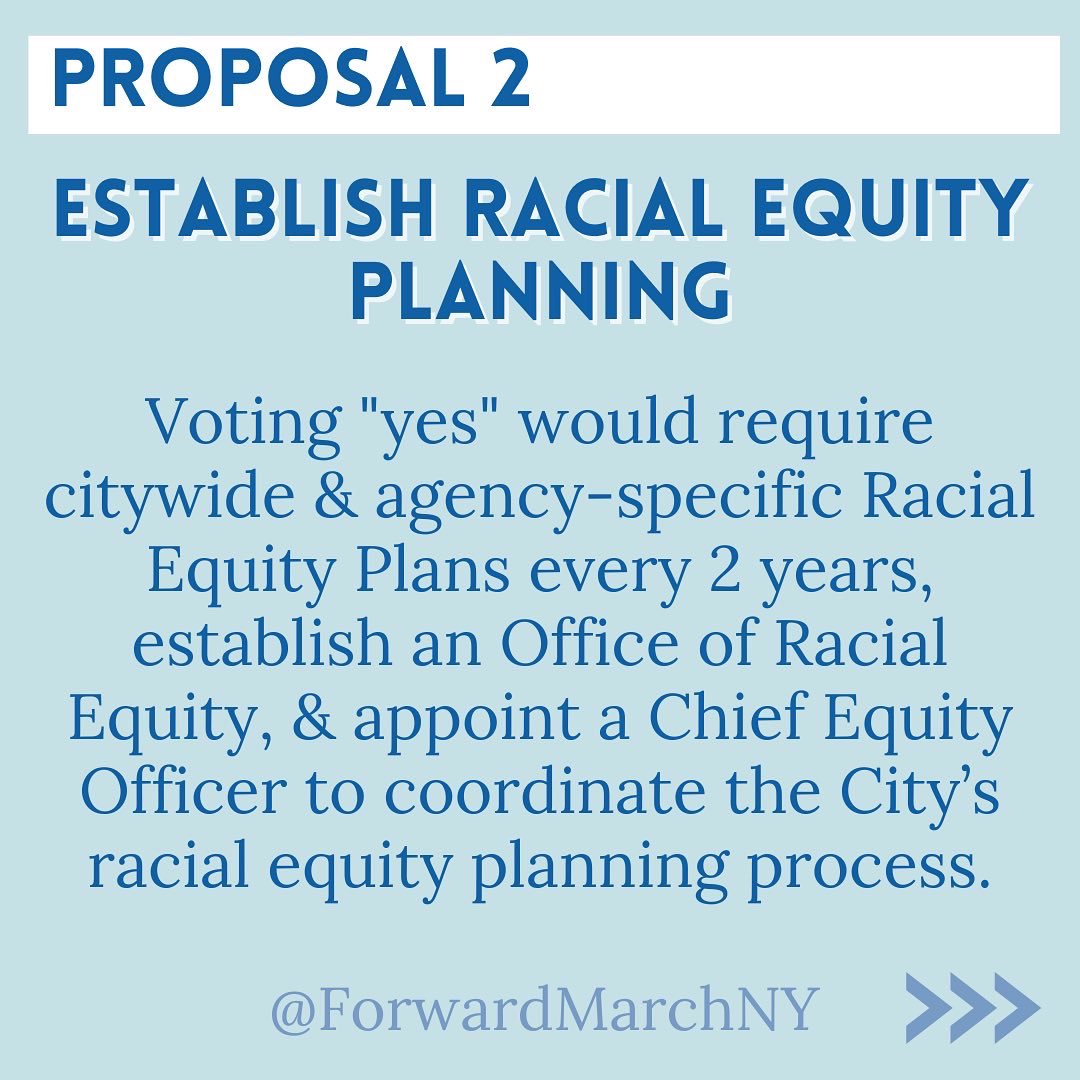 ForwardMarchNY's tweet photo. There are 4 ballot initiatives to vote on this November. Learn more about them, and make sure to research before you #vote! #Election2022 https://t.co/GExh3loBuZ
