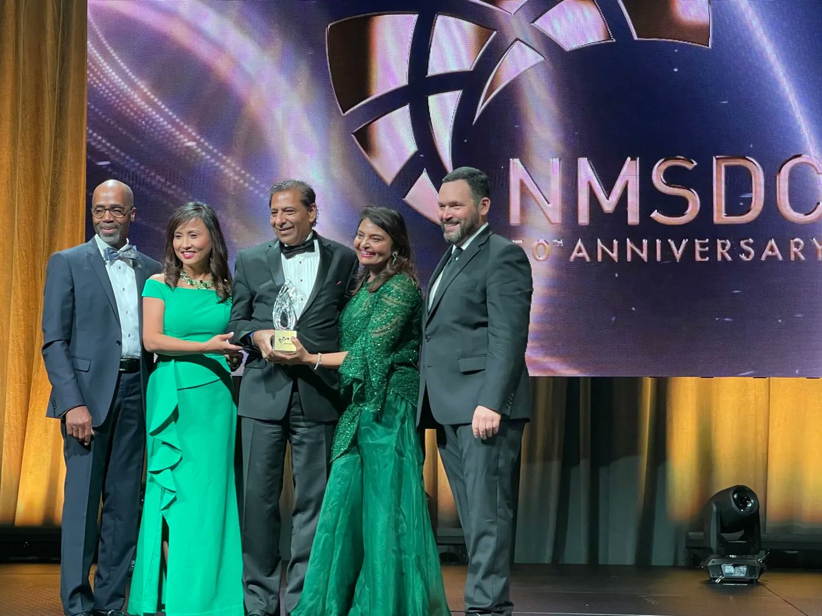 GaBizCouncil's tweet photo. Congratulations to @PyramidCiGlobal  for being named the 2022 National Supplier of the Year, Class IV. #WeAreGMSDC #CouncilOfTheYear #NMSDCConference https://t.co/dPk0D2B2Mq