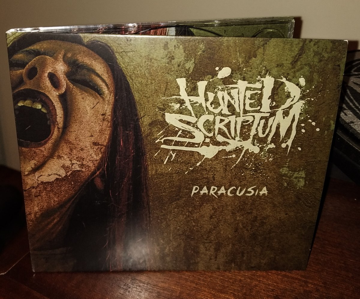 divinenothuman's tweet photo. Now spinning π΅πΉ HUNTED SCRIPTUM: "Paracusia" (2022)
Old school headbanging & gory Death Metal from Hell π»
βΆοΈ https://t.co/cPBXKBmJI3
#HuntedScriptum #DeathMetal #NowPlayingοΈ #MetalTwitter #Metal #OSDM #CD #oldschool https://t.co/dEkoMo6apu