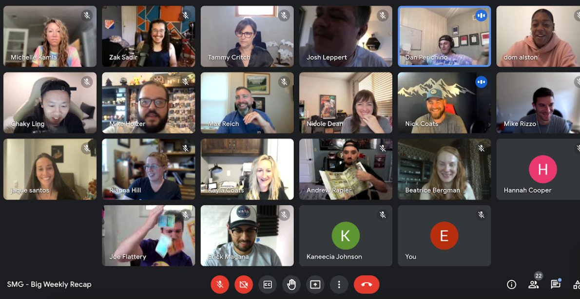 SawtoothMG's tweet photo. ▶️ The Sawtooth way, we work as a team, win as a team, and fail as a team. We also always want to be a light in one another’s life! Our weekly calls not only allow us to align as a team and grow professionally, but grow together personally 🧡

#growtogether #team #fun #win #fail https://t.co/9naA7W3ZcX