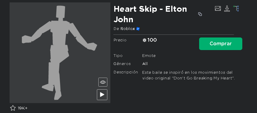 Elton John - Heart Skip - Roblox