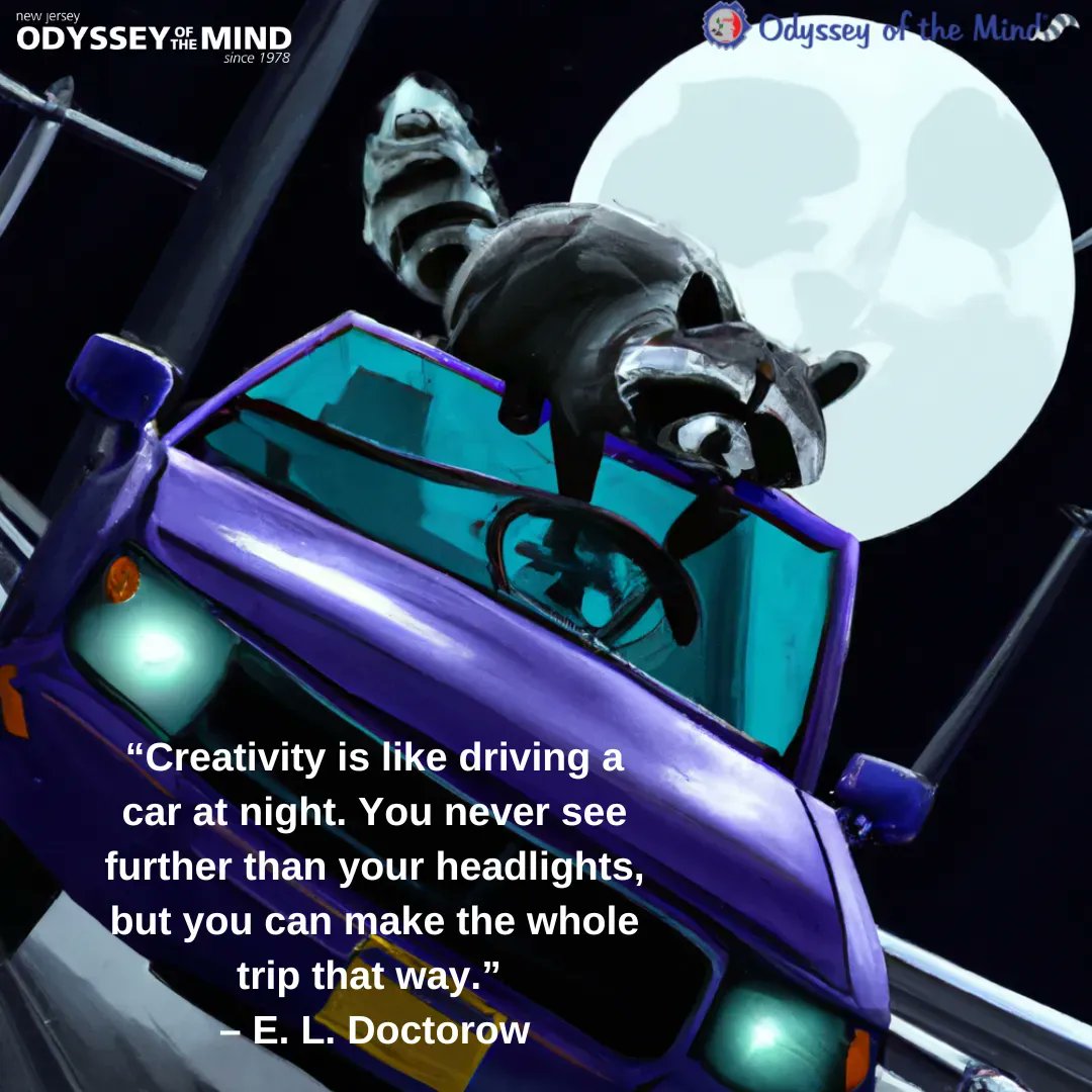 #WisdomWednesday #odysseyofthemind #om #ootm #njoom
#creativity #creativeproblemsolving #beyondthebox