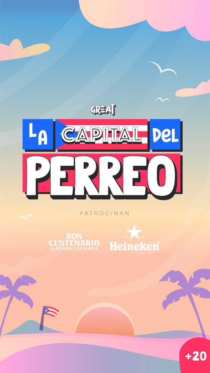 La Capital del Perreo: Patrocinado por 🇵🇷 Heineken &amp; Ron Centenario