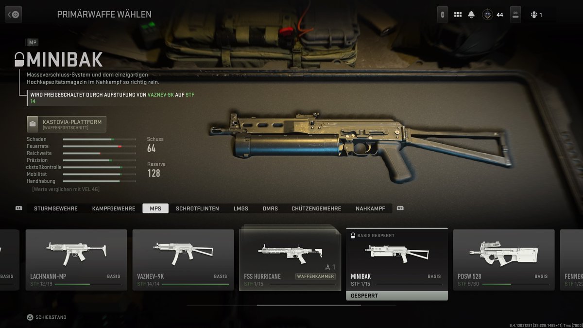 <a href="/InfinityWard/">Infinity Ward</a> Minibak not unlocked correctly.....