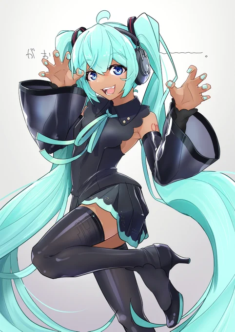 褐色黒NTちゃん#mkgk 