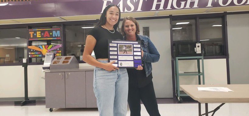 Congratulations to @bremcmurtry08 on being selected for our Emily Garcia Outstanding Player Award this Season! Well Deserved! <a href="/ChieftainNation/">Bellevue East</a> <a href="/BEastAthletics_/">Bellevue East Athletics</a>