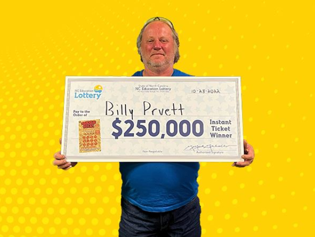 WNCN's tweet photo. 'Couldn't sleep all night': North Carolina man buys 2nd lottery ticket, wins $250,000 https://t.co/Ki6KjERgmL https://t.co/R1AAYADvu3