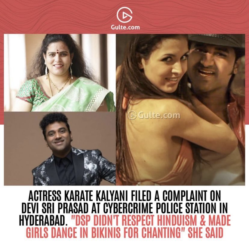 GulteOfficial's tweet image. #DeviSriPrasad #KarateKalyani