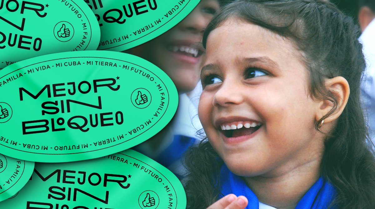 Bloquearás nuestras finanzas
Nuestros mares, la Internet
Mas, nunca podrás! Lo sé
Doblegarnos la ESPERANZA
Quizás mueras de añoranzas
Por conquistarnos, q pena!
Y aunq tus odios cercenan
Vidas q se han d salvar
Será imposible bloquear
La PATRIA q va en mis venas
#MejorSinBloqueo