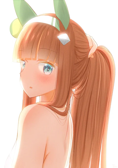 #イラストを4枚貼ると秋風に乗って絵柄を好いてくれる人の元へ届くらしい#ウマ娘 今年中にフォロワー2000人いくといいな|・ω・*) 