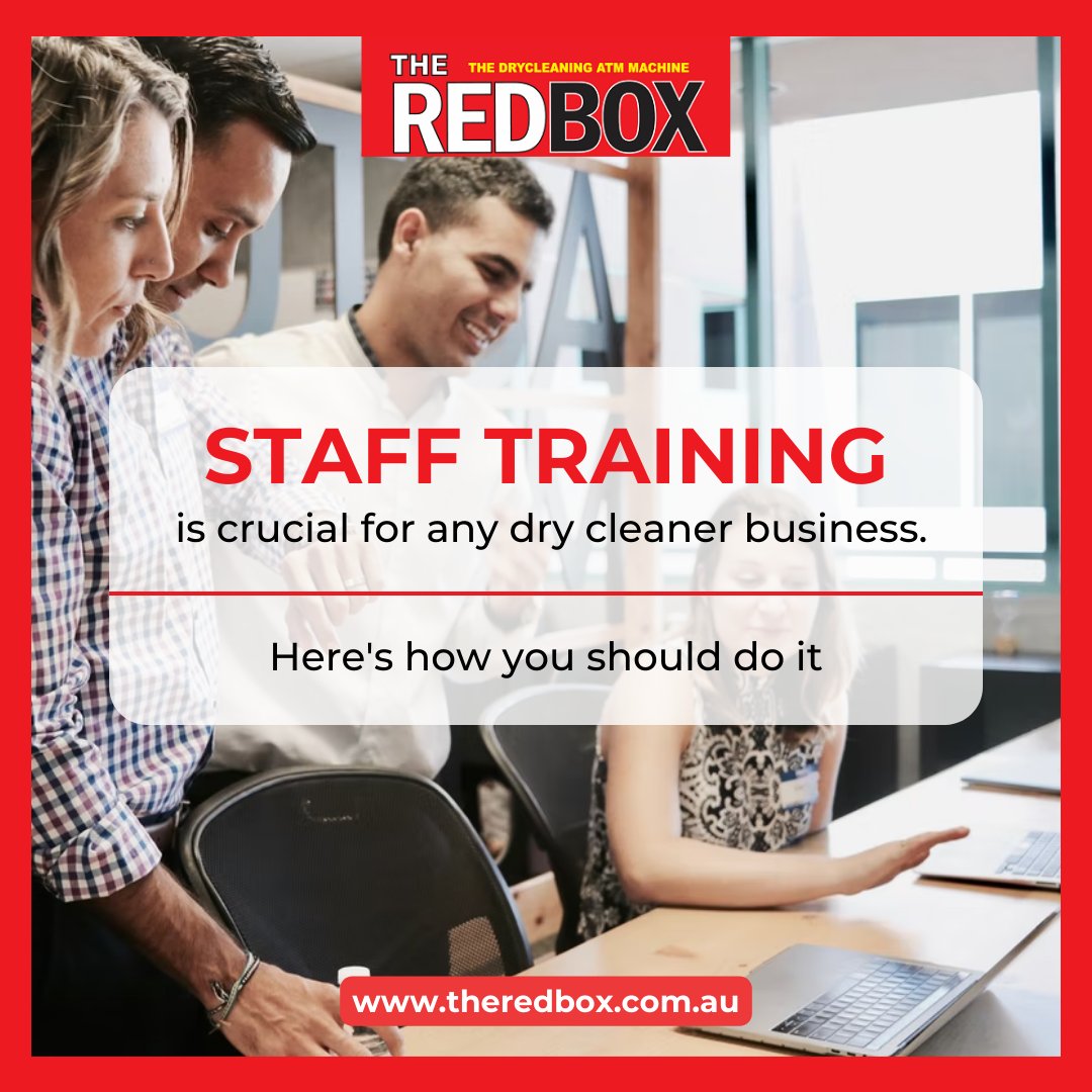 TheRedBox8's tweet image. Staff training is critical for any dry cleaning business wishing to use this technology.

The system&apos;s process is simple.

DCME FRONT COUNTERPOINT OF SALE SOFTWARE

Click &quot;ALT&quot; to read more.

#drycleaning #drycleaners #theredbox #Australia #automation #aitechnology