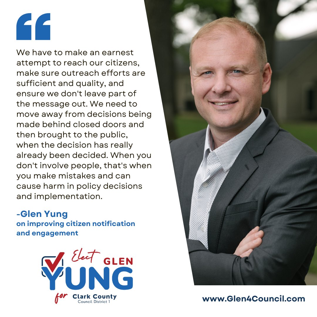Glen Yung for Clark County Council (@Buildwithyung) / Posts / X