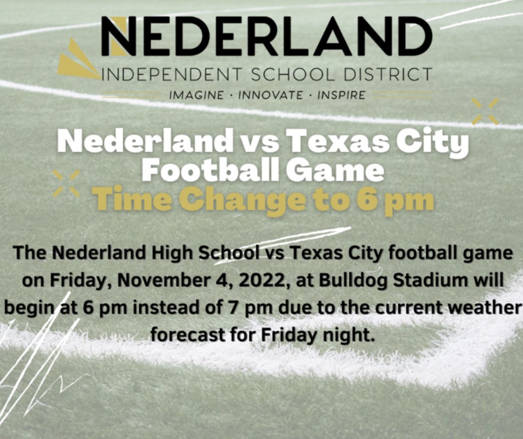 ⚠️Game Time Change⚠️