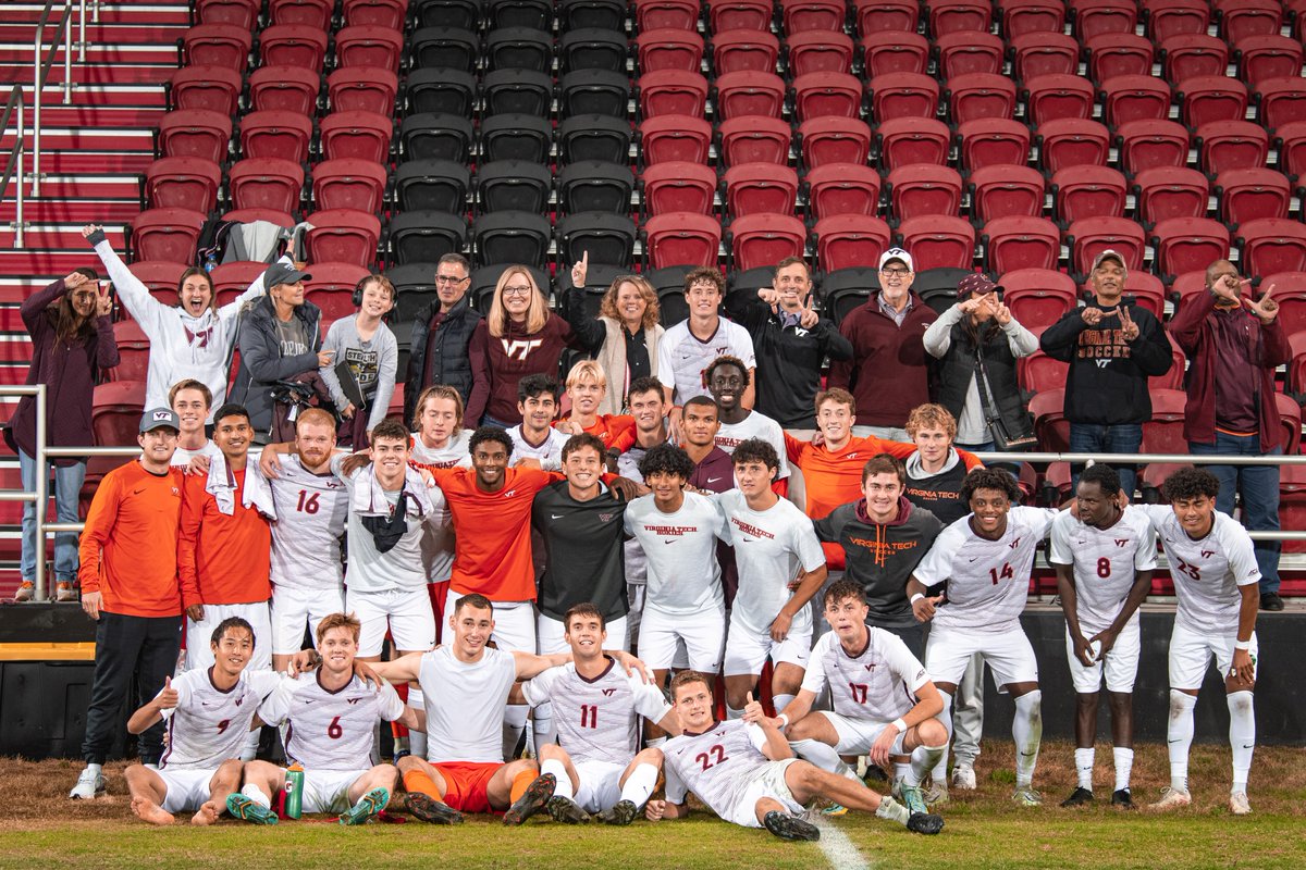 A No. 12 seed had never beat a No. 5 seed in the ACC Championship.

Then this crew came into town.

#Hokies 🦃