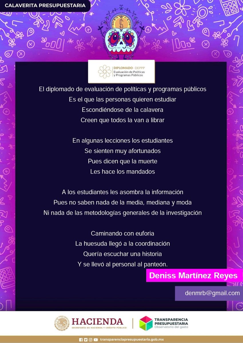 DenMtz's tweet photo. Ahi viene la huesuda por la @TPresupuestaria https://t.co/SxJVYCbCBZ