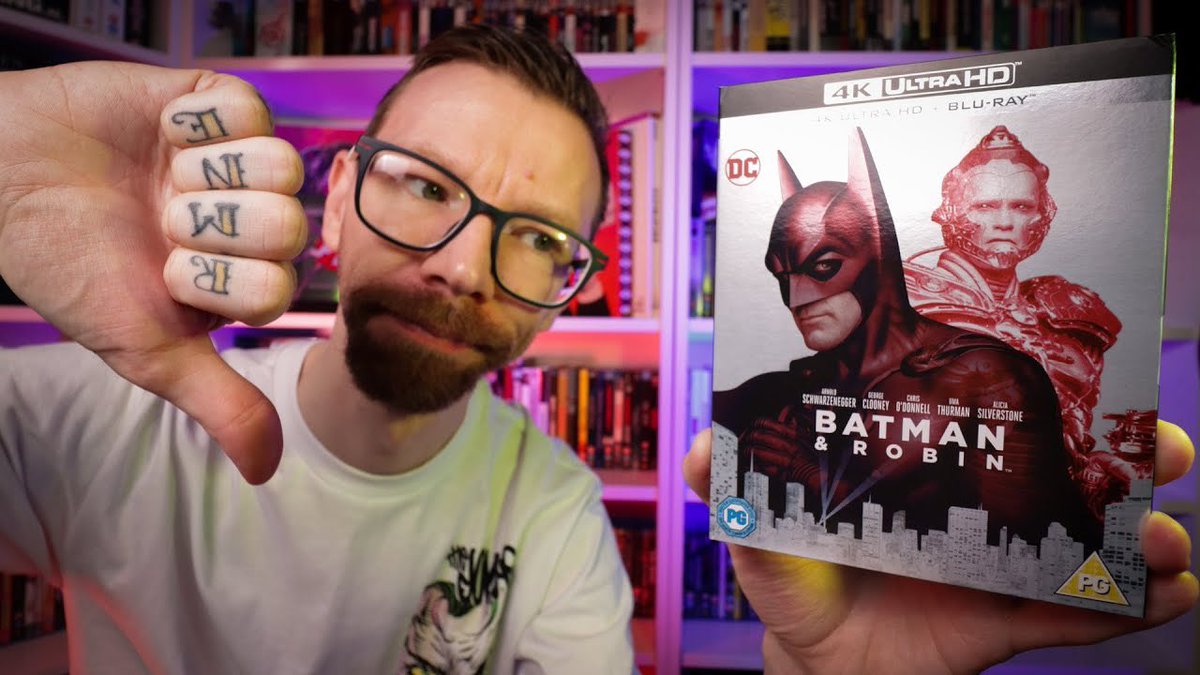 ProjectionistR's tweet photo. Batman and Robin 4K comparison / review… does it suck?!
➡️ https://t.co/UaoX1CnBcf
#batmanandrobin #doesitsuck #joelschumacher https://t.co/3fE7Yf5Qdz