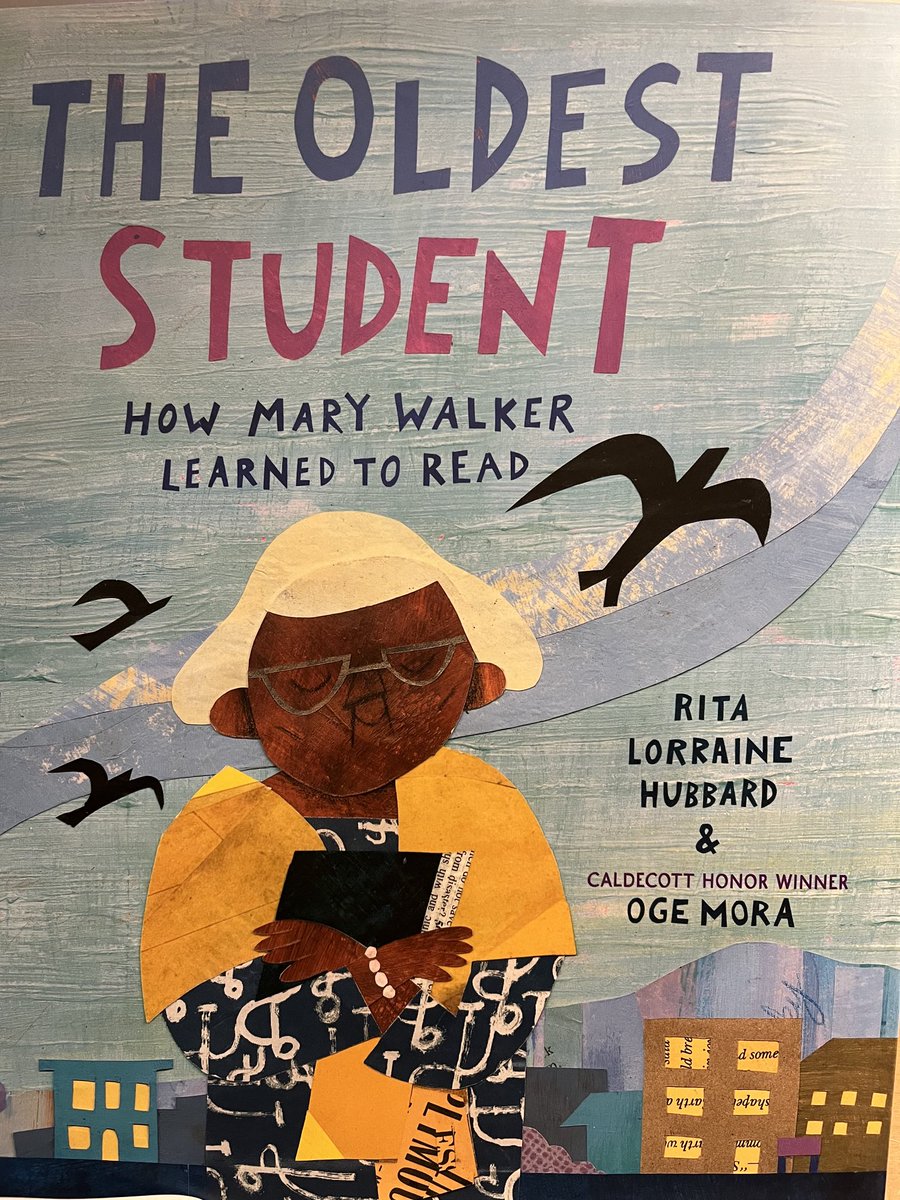 Few things are easier to read - or harder to write - than a picture book biography. Rita Lorraine Hubbard    gets it right in THE OLDEST STUDENT. It conveys the ugliness of slavery and the beauty of people like Mary Walker. Powerful story! #bookgratitude ⁦<a href="/SCBWIMidSouth/">SCBWI MidSouth</a>⁩