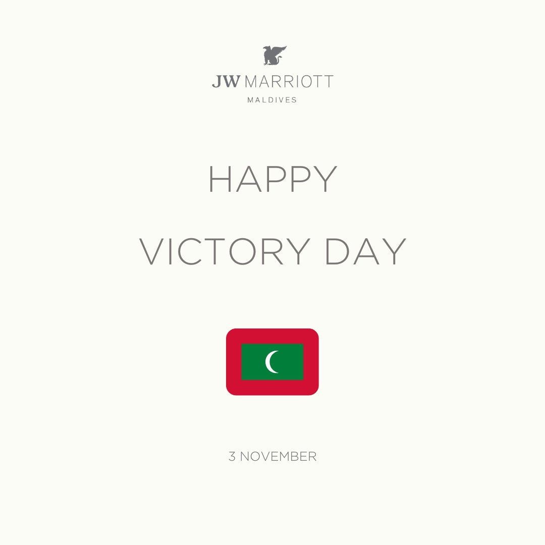 Warm wishes on the occasion of Maldives #VictoryDay.