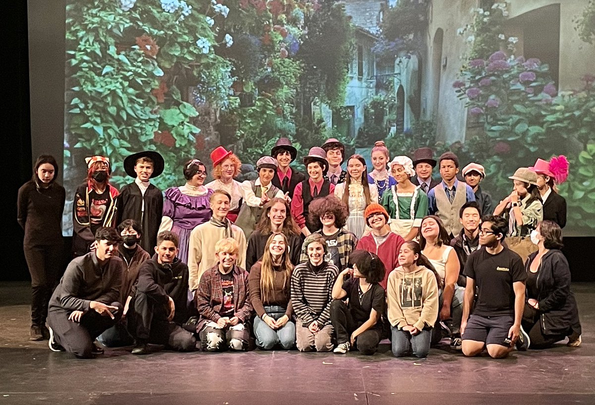 It’s opening night for Romeo and Juliet and we’re cheering you on, Cast and Crew! The show plays tonight at 7pm, tomorrow, Friday and November 9-10. (All shows at 7pm). #theatereducation #performingarts @mycuhsd