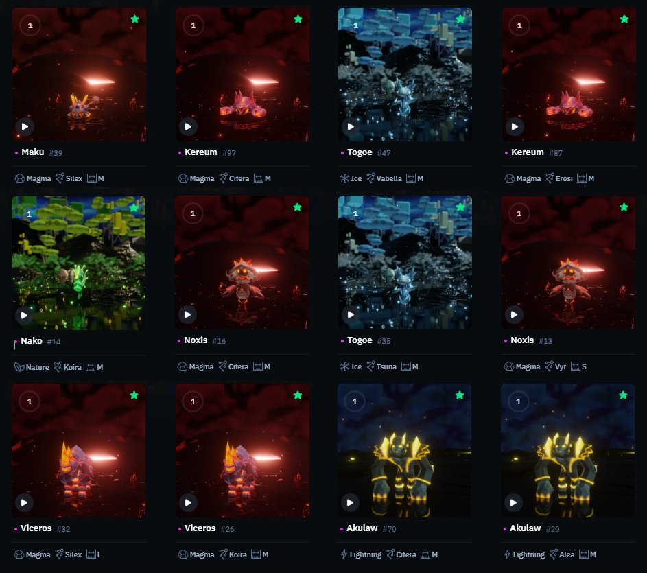 Two weeks hunt! caught 12 T3s, 10 non event and 2 event T3s! 🔥

<a href="/LegendsOfVenari/">Legends of Venari</a>