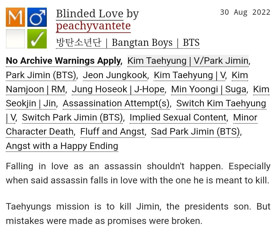 peachyvantete's tweet photo. #vminau Blinded Love 🔪
For: @vminangst 

Please read tags before reading! 
↓↓↓
https://t.co/hqYZF7LOgp https://t.co/BhCvD3thSd