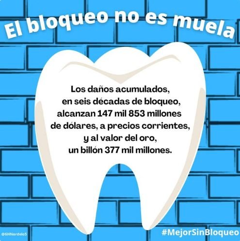 El #bloqueo es una guerra económica, comercial y financiera contra #Cuba, que ha estado en vigor y se ha reforzado durante décadas, la más larga de su tipo en la historia. #MejorSinBloqueo #EliminaElBloqueo #UJC #CubaPorLaPaz @aylinalvarezG <a href="/DiazCanelB/">Miguel Díaz-Canel Bermúdez</a>