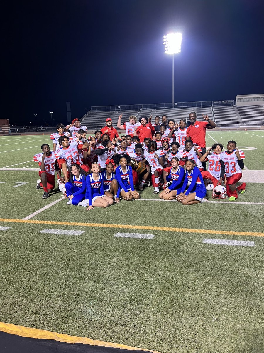 SamhoustonMS's tweet photo. Our 8th Grade @SamhoustonMS TEXANS are officially City Champions! #TexanPride #samside #ThePowerOfUs https://t.co/POhr5GCNQH