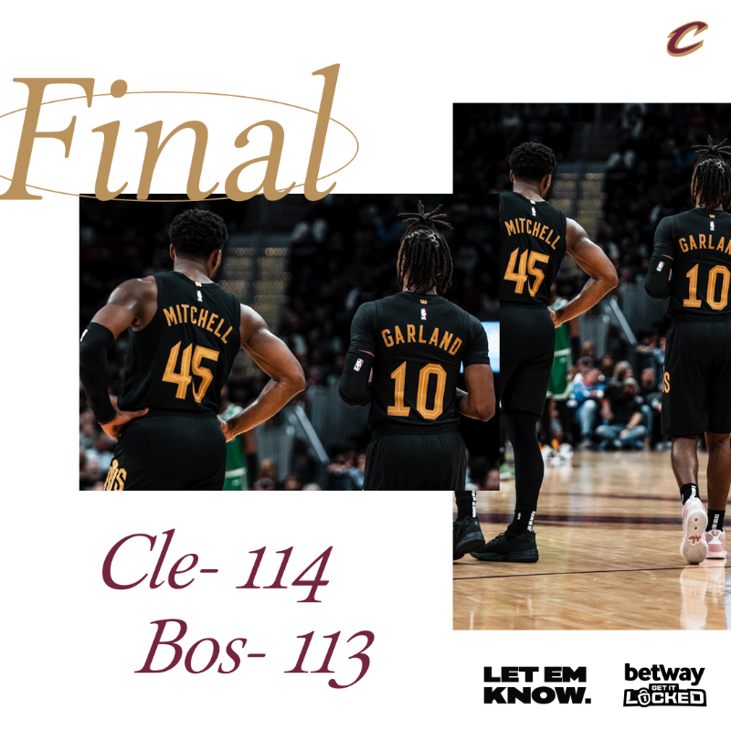 cavs's tweet photo. SIX IN A ROW.

@betwayusa | #LetEmKnow
