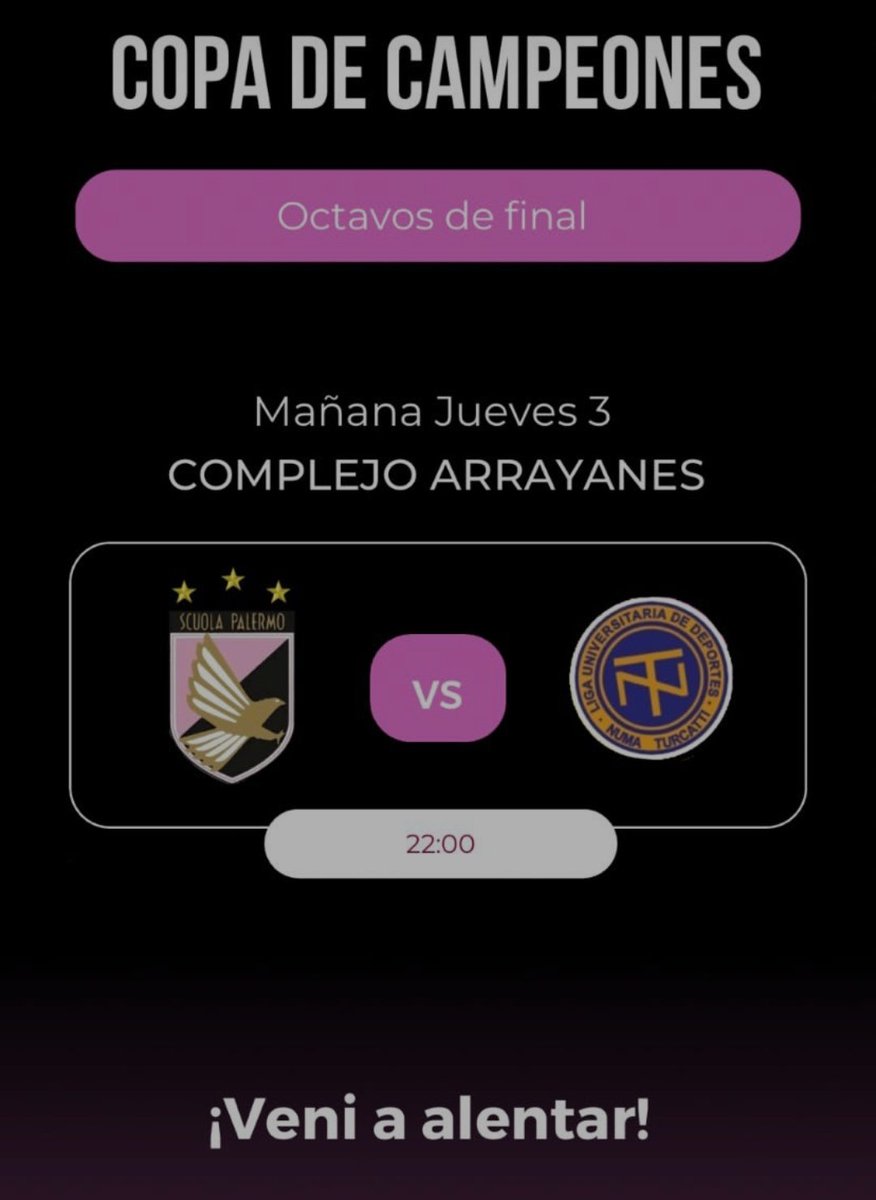 ES MAÑANA! 🦅

#DalePalermoDale