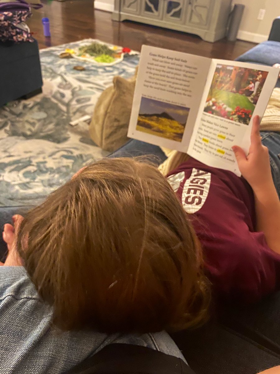 Listening to this daughter of mine decode like a CHAMP is a constant reminder of how thankful I am for @Reed_ESE and <a href="/erikamitcham/">Erika Mitcham</a>. Talented teachers + early intervention = strong skills to diminish dyslexia. <a href="/HDyslexia/">Humble ISD Dyslexia</a> #Dyslexia #secondgrade