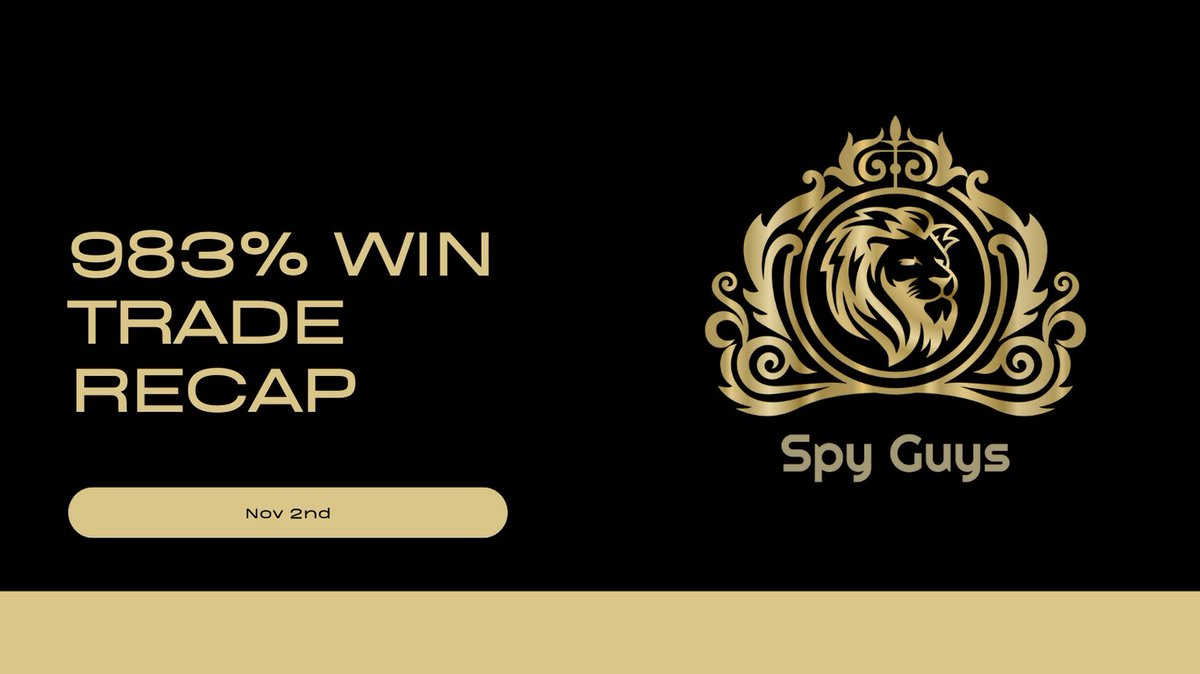 Andrew_Trades_'s tweet photo. Hey SPY FAM!

In this video we're showing the results of our 983% SPY Options Win from Nov 2nd! Discord Link in bio to watch what plays we're taking everyday!🫡

Link to video: https://t.co/k9Ne57J7tb

If you have any questions feel free to comment them and we'll answer each one! https://t.co/scjKZ2A7ZO