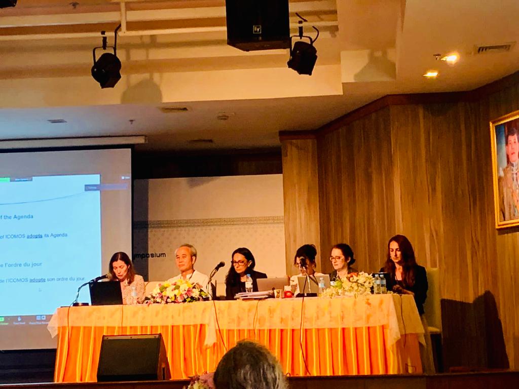 icomosaz's tweet photo. President of ICOMOS Azerbaijan National Committee Ms.Sadagat Davudova and Secretary General Mr.Rashad Aliyev participated at the Annual General Assembly of ICOMOS in Thailand.@ICOMOS https://t.co/i0gPFaT9hm