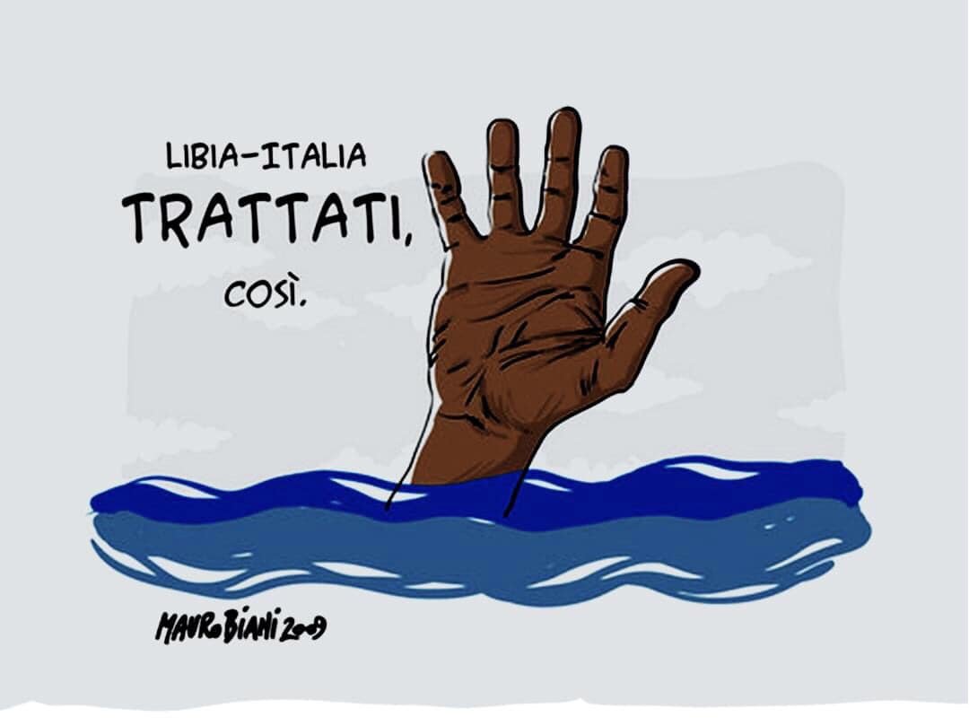 EmiliaMagni's tweet photo. I migranti ringraziano, in particolare PD e Minniti. https://t.co/mXaMbLIX9s