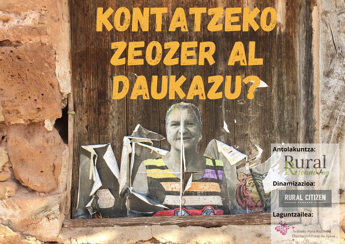 RuralRefounding's tweet photo. Eskualdeetako topaketak abian dira #Gorbeialdea, #Lautada, #Añana eta #ArabakoErrioxa-n.

Eskualde bakoitzan, elkarlanean, informazio eta komunikaziorako sare dinamizatuak sortzeko prest dauden pertsonen, elkarteen, bestelako talde eta eragile soziokulturalen bila gabiltza. https://t.co/QNbqrwM8Bw