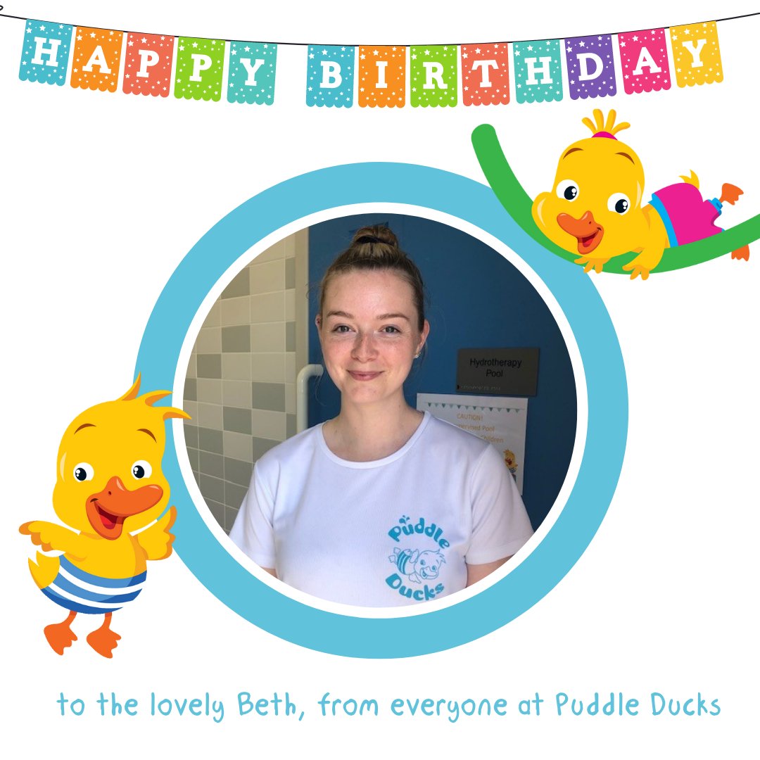 Wishing the lovely Beth a very Happy Birthday! All of the Puddle Ducks team hope you have an amazing day! Lots of love xx