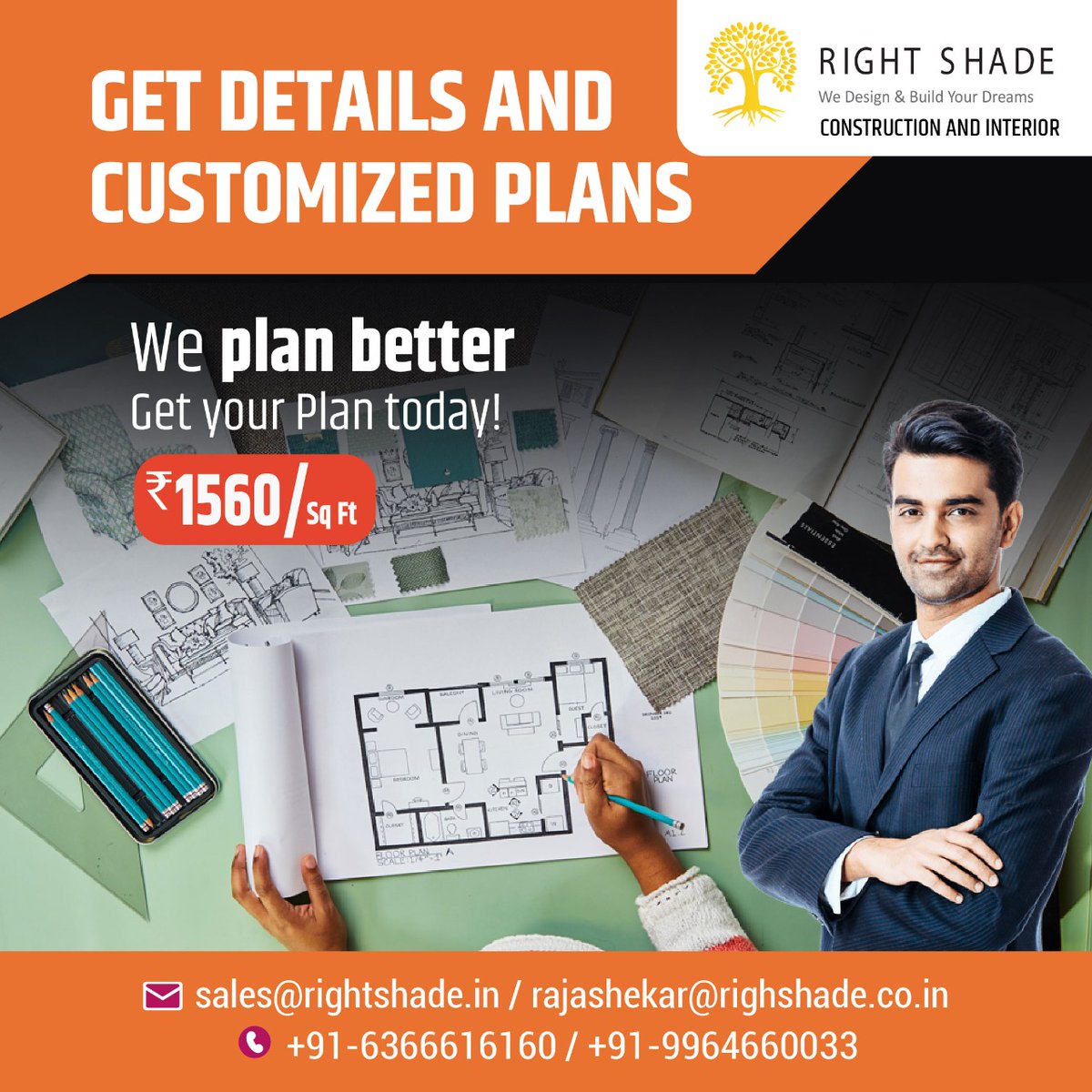 ShadeRight's tweet photo. Get details and customized plans. We plan better. Get your plan today!

For more click on https://t.co/VCNKmexVb6 or call +919964660033 

#homeconstruction #HomeBuilders #homebuilderssupply #interiordesigner #interiordesign #rightshade https://t.co/S4n5t7Nxc5