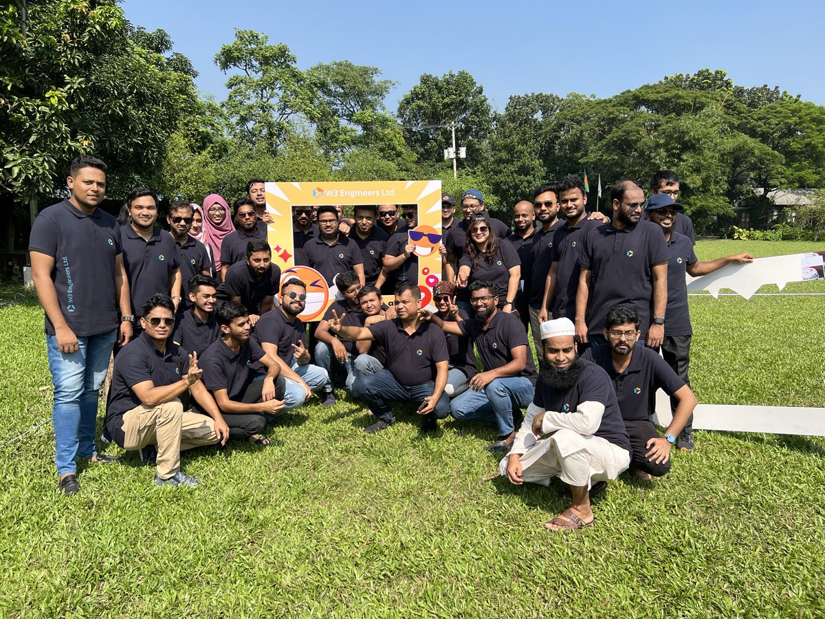 w3engineers's tweet image. The entire of October was an incredible month for W3 Engineers. W3 family chooses to maintain “unity in adversity” as their motto for this team-building day. The proactive participation of all the team members made our day more pleasant.
#developers #Teambuilding #w3 #W3engineers