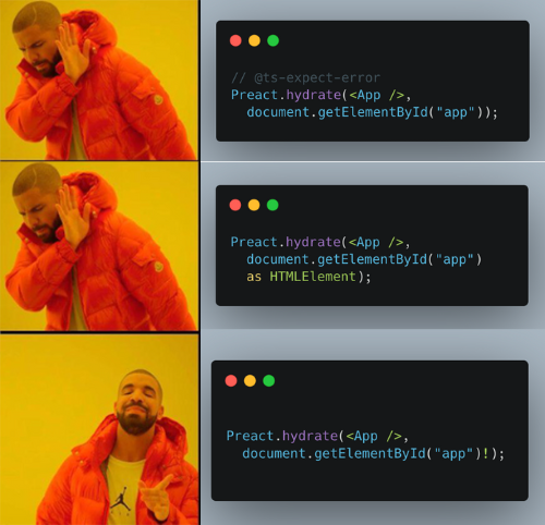 Preact.hydrate(<App />, document.getElementById("app")!);