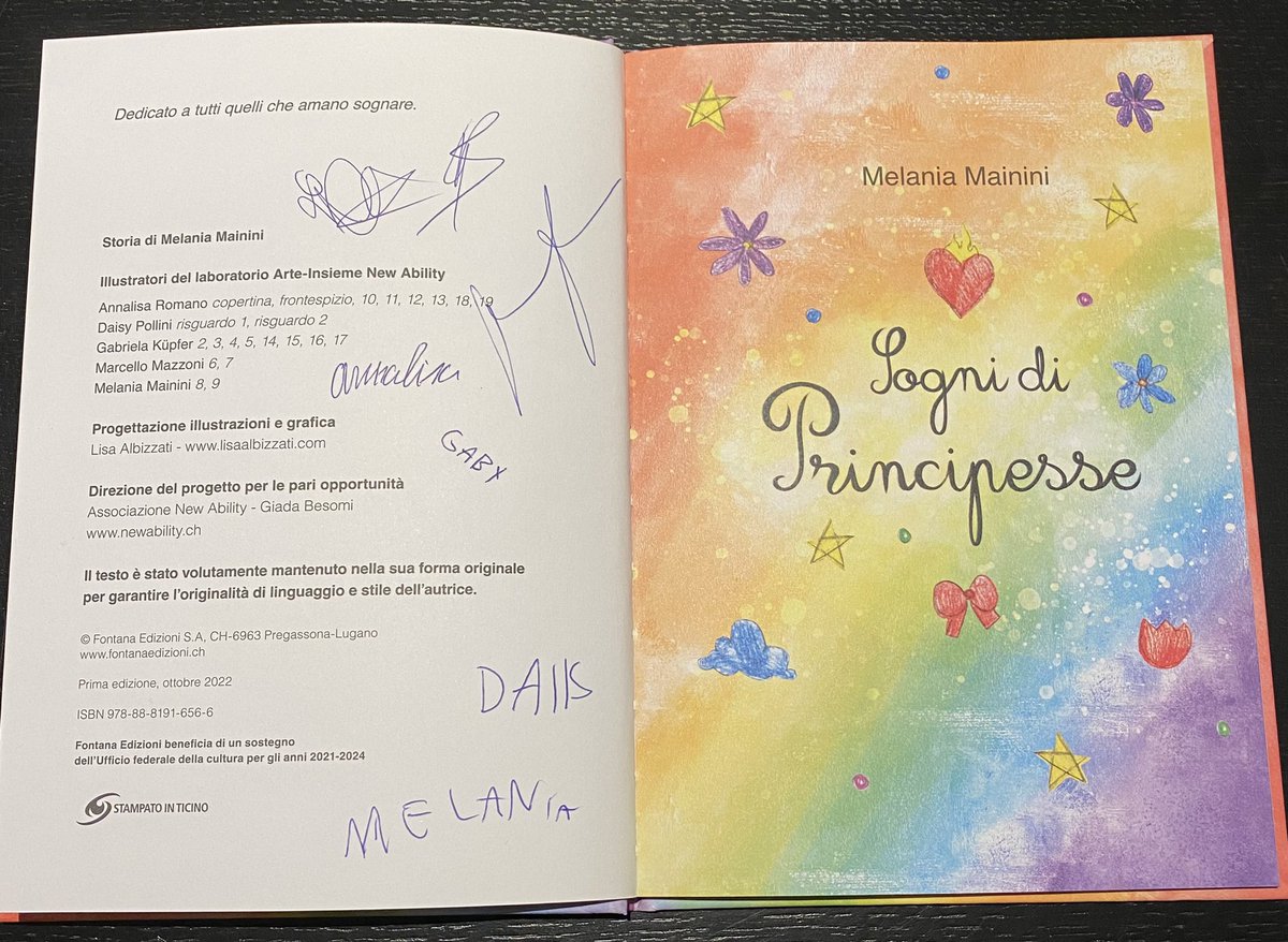 nonnamatta1's tweet photo. Dedicato a tutti quelli che amano sognare.
Ieri è stato presentato il libro “Sogni di Principesse”, un progetto dell’Associazione #NewAbility ispirato da reali sogni di ragazze e donne con disabilità cognitive, che vorrebbero semplicemente avere gli stessi diritti di tutti noi.+ https://t.co/Q5Ygp6su9M