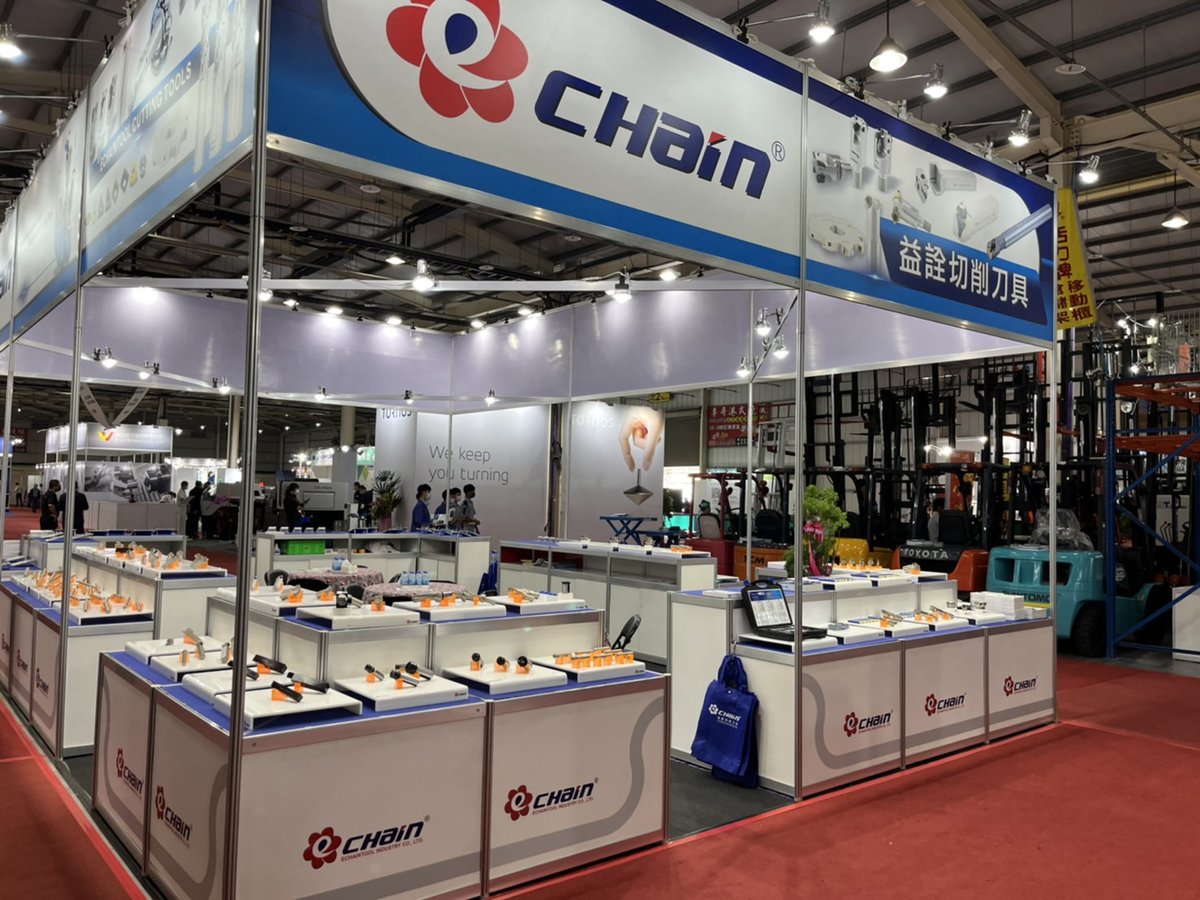 Echaintool's tweet photo. TMTS in Taichung start 
From 3th of November ~7th of November 
Our booth information: No.1048
If you are in Taiwan now, please don't miss our booth.
#cnccuttingtools
#carbideendmills
#groovingtools
#eCHAIN
#aerospace
#dieandmold
#millingtools
#threadingtools
#rapiddrills
#TMTS https://t.co/cK2X6r1JvO