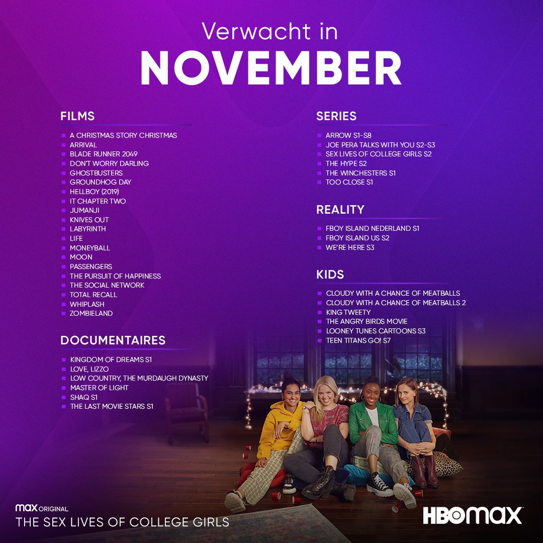 HBO Max Nederland tweet media